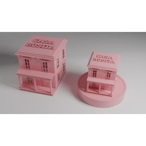 CASA ROSITA MINI HOUSE KEYCHAIN (PRE-ORDER)